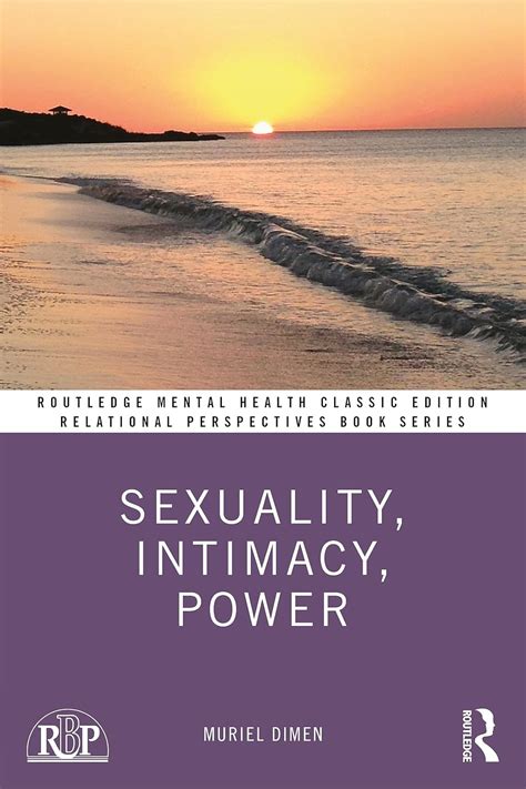 Sexuality Intimacy Power Relational Perspectives Book Series Kindle Editon