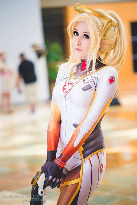 Sexy Mercy cosplay