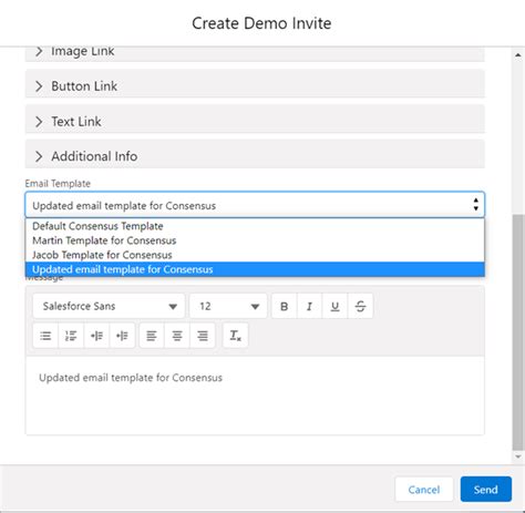 Sfdc Email Templates