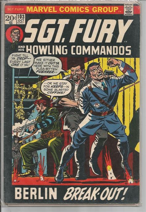 Sgt Fury and His Howling Commandos 103 Berlin Breakout  Reader