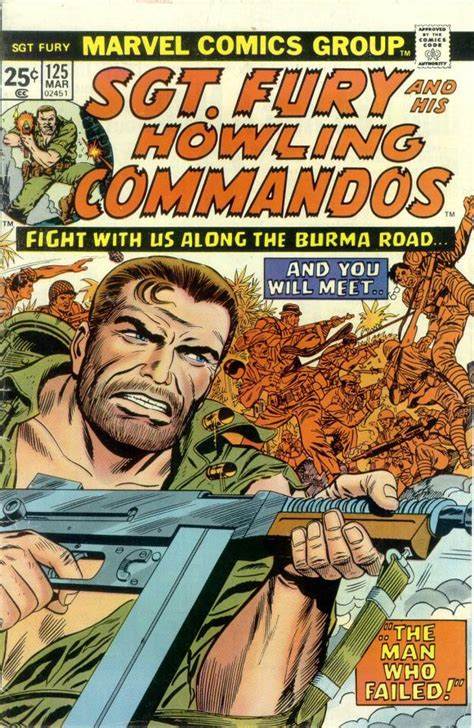 Sgt Fury and His Howling Commandos 125 The Man Who Failed  Reader