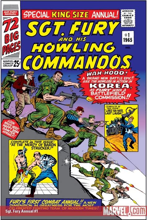 Sgt Fury and his Howling Commandos 1 King Size Annual Kindle Editon