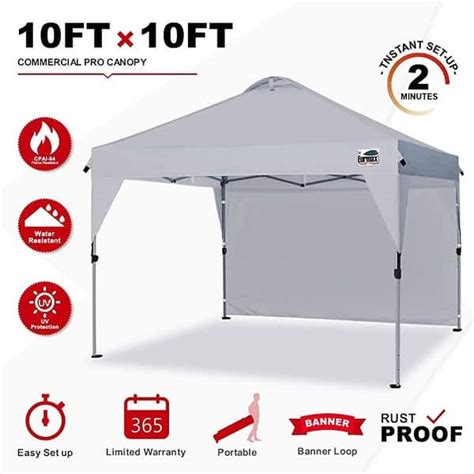 Shade Your Summer Activities with a 10ftx10ft Canopy