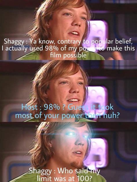 Shaggy Power Meme: 3% of Power, 100% of Magic