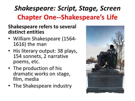 Shakespeare Script Stage Screen Doc