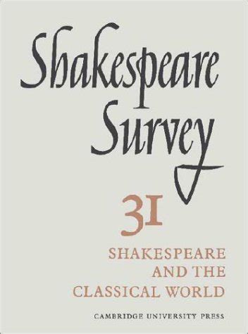 Shakespeare Survey Reader