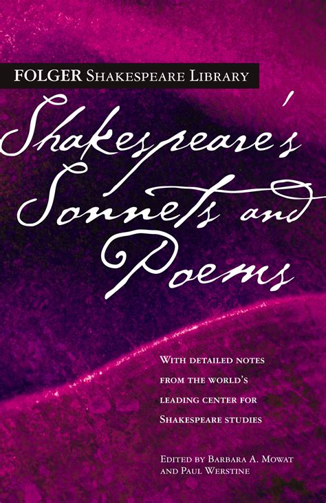 Shakespeare s Sonnets and Poems Doc