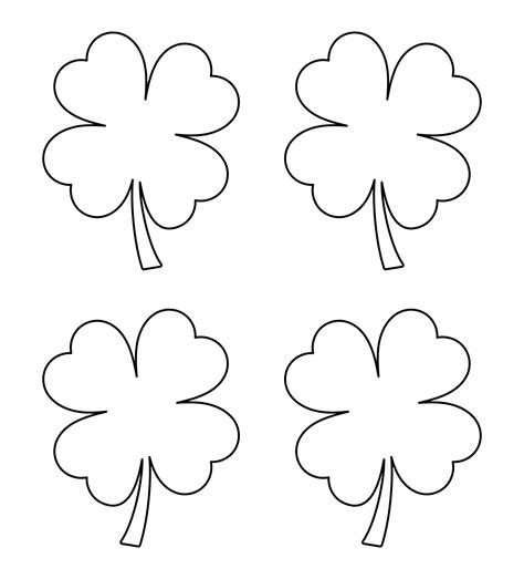 Shamrock Template To Print