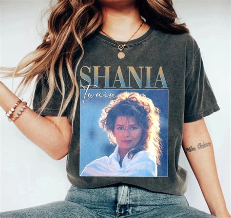 Shania Twain T-Shirts: A Stylish Statement of Country Music Love