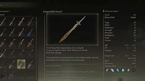 Shank's Sword: A Comprehensive Guide to the Inseparable Blade