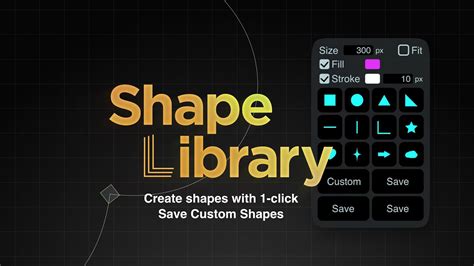 Shape Library: