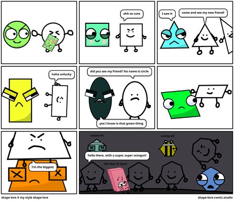 Shape Lore Comics: An Immersive Journey into Geometry