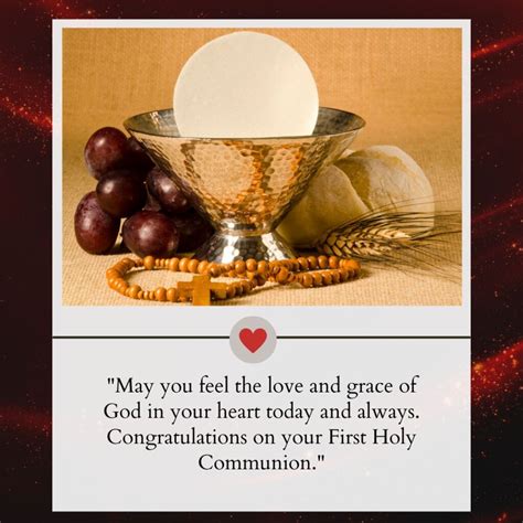 Share the Blessings of Holy Communion: Heartfelt Wishes and Etiquette