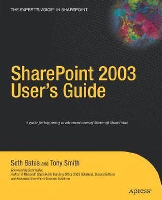 SharePoint 2003 User s Guide Expert s Voice Epub