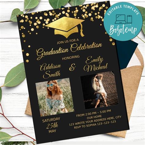 Shared Graduation Party Invitations: A Comprehensive Guide for Celebrating Together