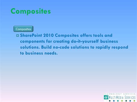 Sharepoint 2010 Composites Do It Yourself Business Solutions Doc