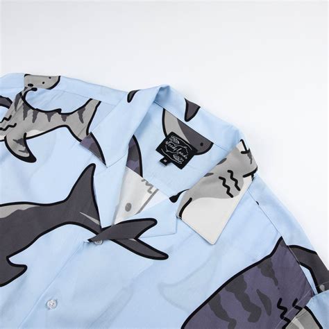 Shark Button Up Shirt: The Perfect Addition to Your Summer Wardrobe