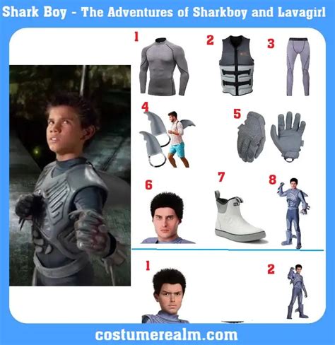 Sharkboy Adult Costume: Dive into a World of Adventure and Imagination