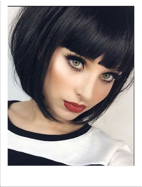 Sharp Bob Haircut: