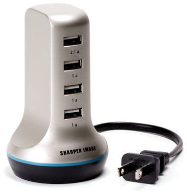 Sharper Image 4 Port Charging Smartphones Doc