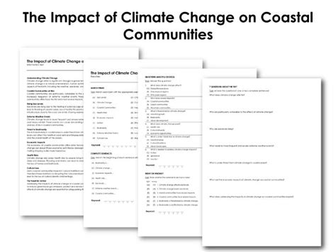 Sharzad Morgan: A Guide to Understanding the Impact of Climate Change on Coastal Communities