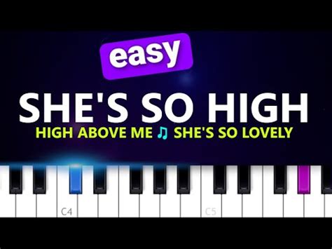 She's So High High Above Me