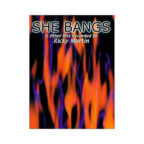 She Bangs and Other Hits Recorded by Ricky Martin Piano Vocal Chords Epub