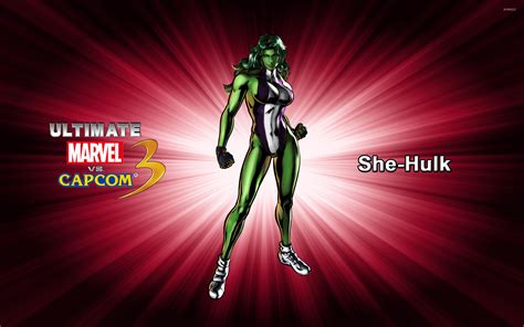 She-Hulk: The Emerald Colossus in Marvel vs. Capcom 3