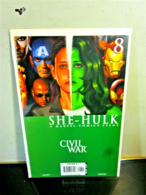 She-Hulk 8 irst Print Civil War FTie-In Epub