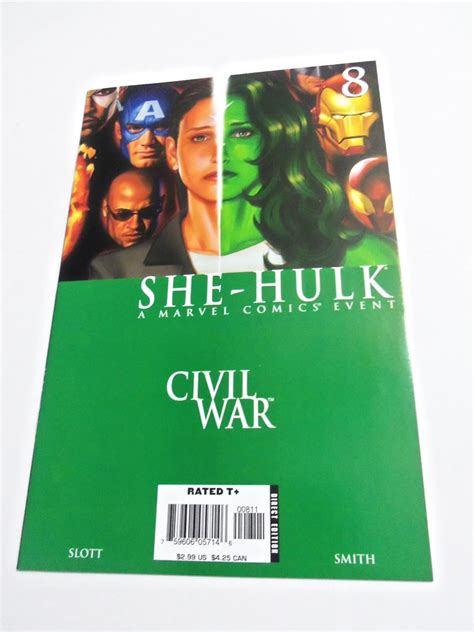 She-Hulk 8 irst Print Civil War FTie-In Epub