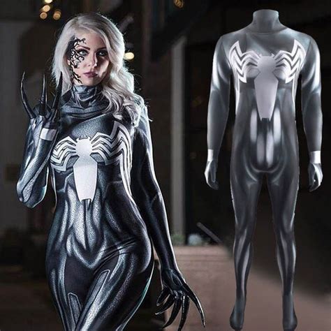 She-Venom suit cosplay