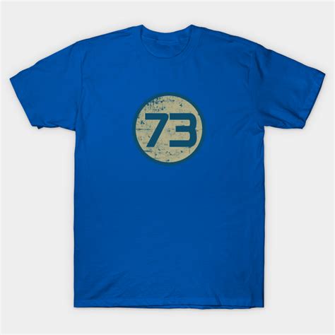 Sheldon 73 T-Shirt: A Symbol of Wit and Intellectualism