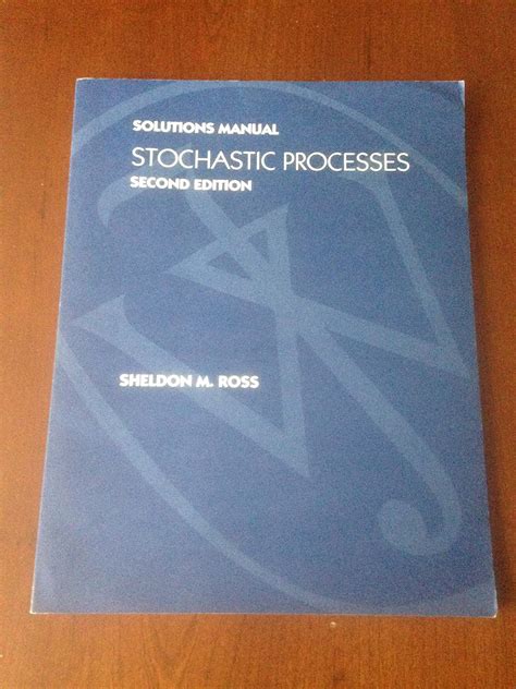 Sheldon Ross Stochastic Processes Solution Manual Pdf PDF
