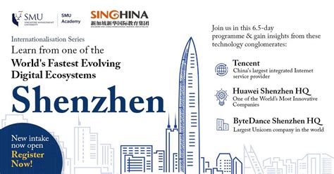 Shenzhen to Singapore: Embark on a 6,000-Mile Journey for Unprecedented Opportunities