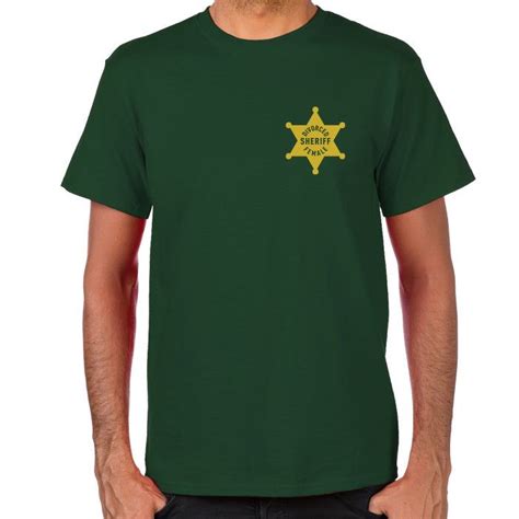 Sheriff T-shirt: A Symbol of Law Enforcement and Community Spirit