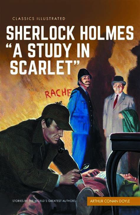 Sherlock Holmes A Study In Scarlet AD Classic Illustrated Reader