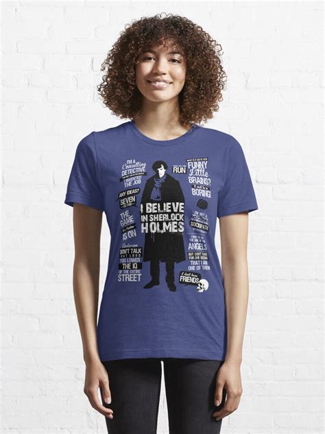 Sherlock Holmes T-Shirts: A Detective's Wardrobe Essential