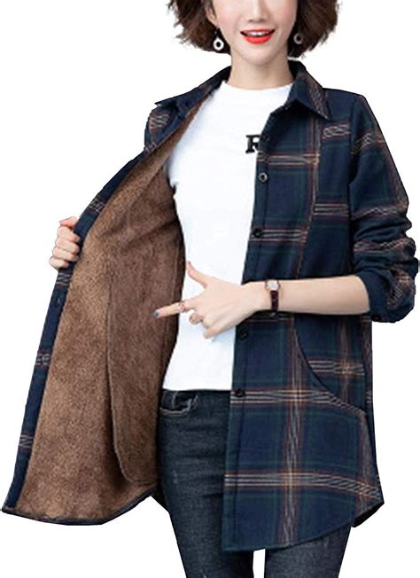 Sherpa Lined Women's Flannel Shirt: The Ultimate Winter Essential