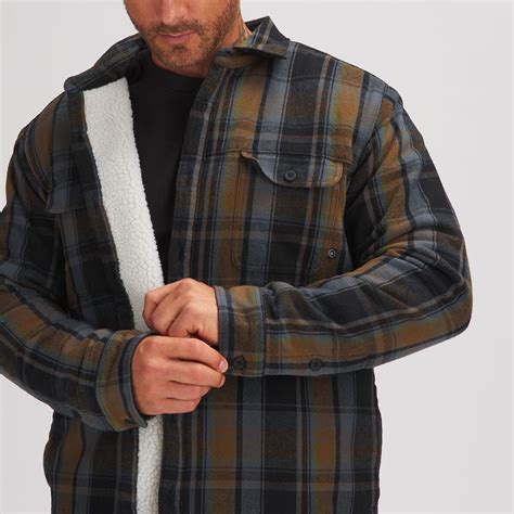 Sherpa-Lined Flannel Shirt Jacket: The Epitome of Comfort and Style