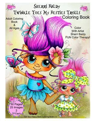 Sherri Twinkle Besties Trolls Coloring PDF