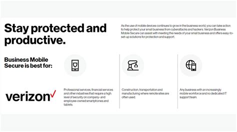 Shield Your Business Data: Unveiling the Power of Verizon Business Mobile Secure