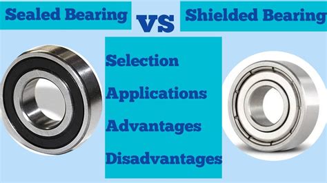 Shielded vs. Sealed Bearings: A Comprehensive Guide to Protect Your Bearings