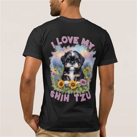 Shih Tzu Tee Shirts: A Tail-Wagging Style Statement