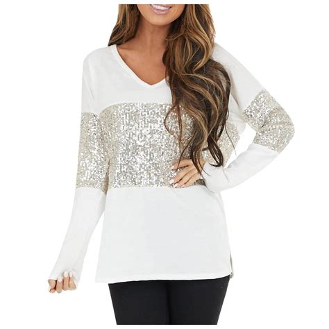 Shimmer and Shine with Sequin Long Sleeve Shirts: A Guide to Sparkle and Style