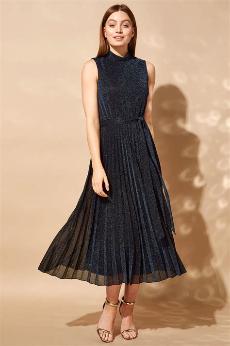 Shimmering Blue Dress: