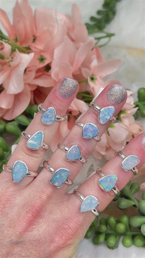 Shimmering Delights: A Guide to the Allure of Silver and Opal Rings