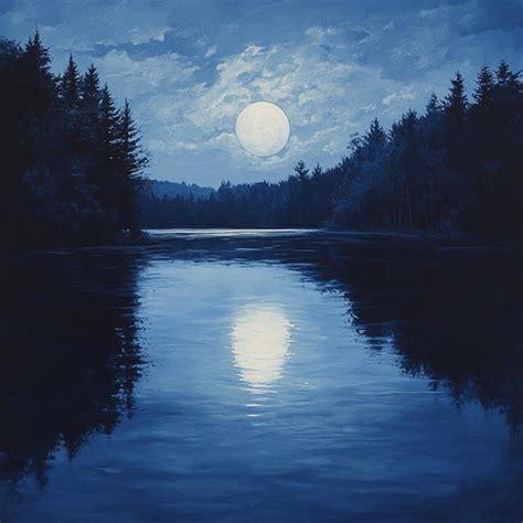 Shimmering Reflections of the Moon