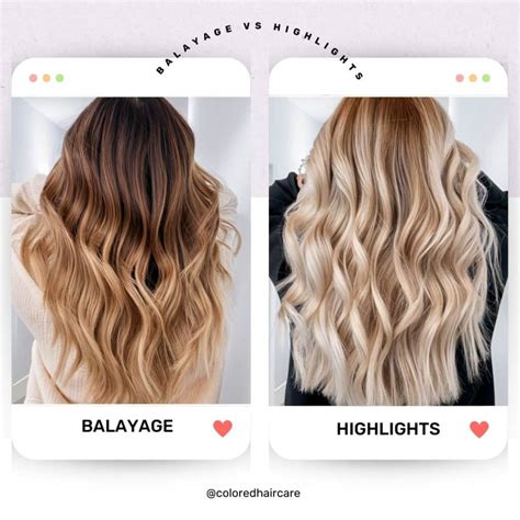 Shine On: Highlight vs. Balayage: A Head-to-Head Comparison