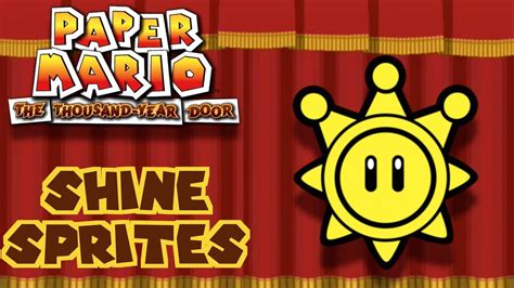 Shine Sprites: The Guiding Lights of Paper Mario: The Thousand-Year Door