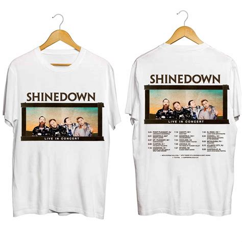 Shinedown Concert Shirts: Unforgettable Merchandise for the Ultimate Fan